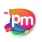 letter-pm-logo-colorful-splash-background-combination-design-creative-industry-web-business-company-203792394